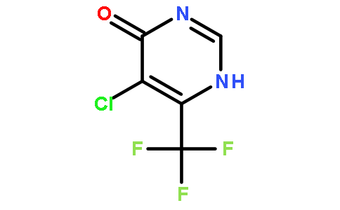 5-chloro-6-(trifluoromethyl)-1H-pyrimidin-4-one