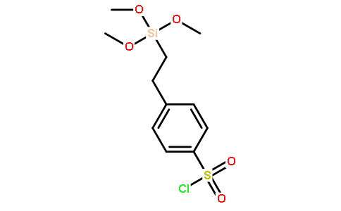 2-(4-CHLOROSULFONYLPHENYL)ETHYLTRIMETHOXYSILANE
