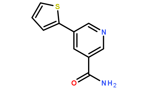 5-(Thiophen-2-yl)nicotinamide