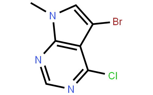 5-Bromo-4-chloro-7-methyl-7H-pyrrolo[2,3-d]pyrimidine