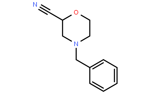 4-Benzylmorpholine-2-carbonitrile