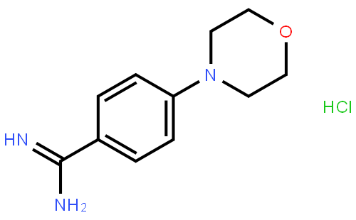 4-(Morpholin-4-yl)benzene-1-carboximidamide hydrochloride