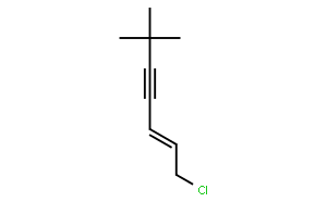 1-氯-6,6-二甲基-2-庚烯-4-炔(顺反混合物)