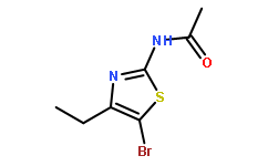 N-(5-溴-4-乙基噻唑-2-基)乙酰胺