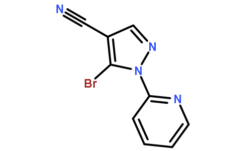 5-Bromo-1-(pyridin-2-yl)-1H-pyrazole-4-carbonitrile