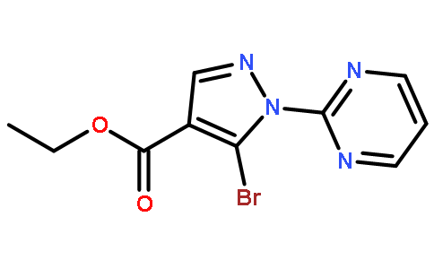 Ethyl 5-bromo-1-(pyrimidin-2-yl)-1H-pyrazole-4-carboxylate
