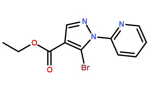 Ethyl 5-bromo-1-(pyridin-2-yl)-1H-pyrazole-4-carboxylate