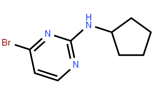 (4-Bromopyrimidin-2-yl)cyclopentylamine