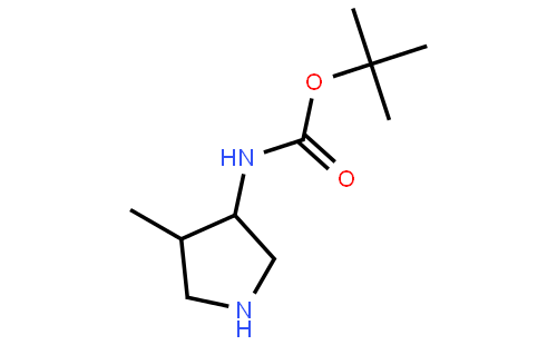 tert-Butyl ((3R,4R)-4-methylpyrrolidin-3-yl)carbamate