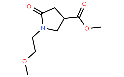 1-(2-甲氧基乙基)-2-氧代吡咯烷-4-甲酸甲酯