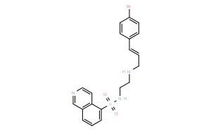 N-[2-(p-Bromocinnamylamino)ethyl]-5-isoquinolinesulfonamide Dihydrochloride