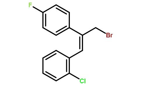 Z-3-Bromo-2-(4-fluorophenyl)-1-(2-chlorophenyl)propene