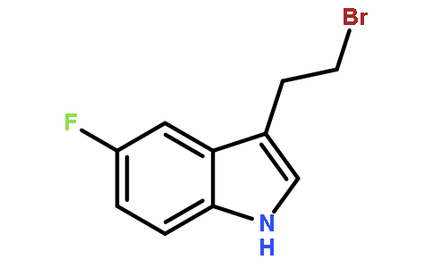 1H-INDOLE,3-(2-BROMOETHYL)-5-FLUORO-