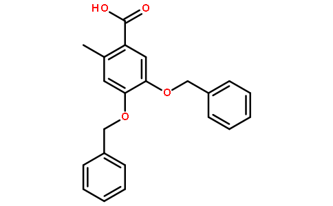 4,5-Bis(benzyloxy)-2-methylbenzoic acid