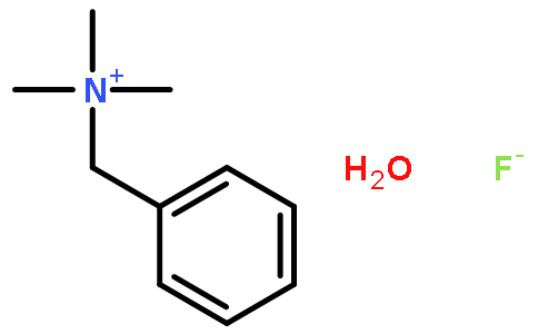 N,N,N-Trimethyl-1-phenylmethanaminium fluoride hydrate