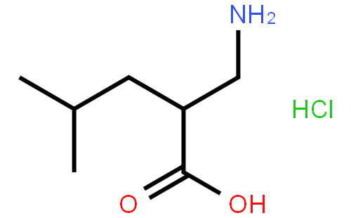 (S)-2-(Aminomethyl)-4-methylpentanoic acid hydrochloride