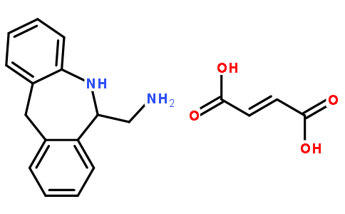 6-氨甲基-6,11-二氢-5H-二苯并[b,e]氮杂卓富马酸盐