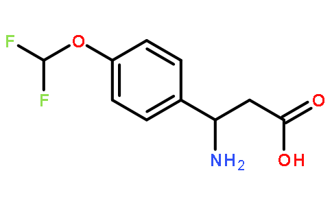3-Amino-3-(4-difluoromethoxy-phenyl)-propionic acid