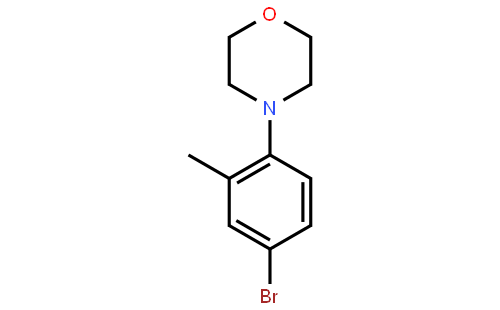 Morpholine, 4-(4-bromo-2-methylphenyl)-