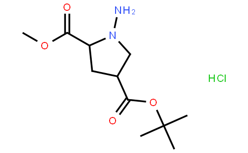 (2R,4S)-Methyl 4-((tert-butoxycarbonyl)amino)pyrrolidine-2-carboxylate hydrochloride