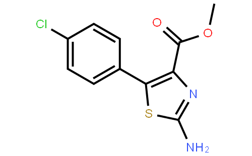 Methyl 2-amino-5-(4-chlorophenyl)thiazole-4-carboxylate