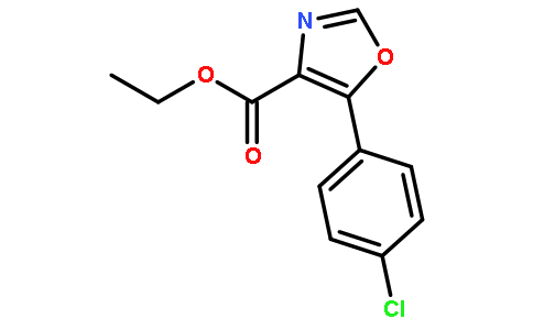 5-(4-氯苯基)恶唑-4-甲酸乙酯