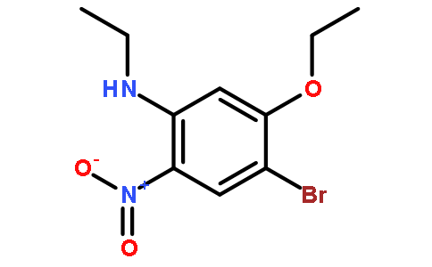 4-Bromo-5-ethoxy-N-ethyl-2-nitroaniline