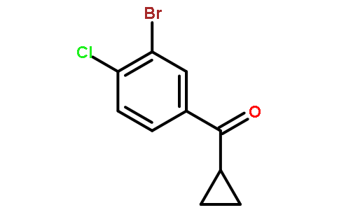 (3-Bromo-4-chlorophenyl)(cyclopropyl)methanone