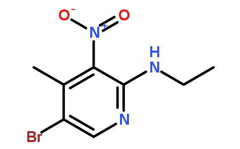 5-Bromo-N-ethyl-4-methyl-3-nitropyridin-2-amine