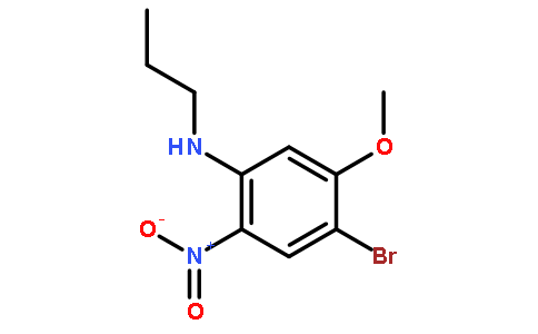 4-Bromo-5-methoxy-2-nitro-N-propylaniline