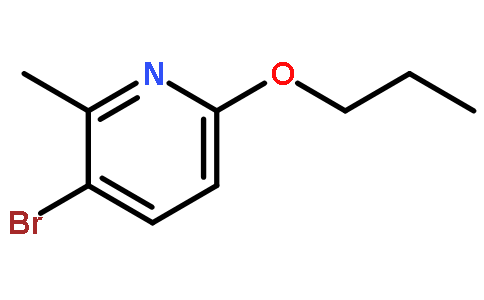 3-Bromo-2-methyl-6-propoxypyridine