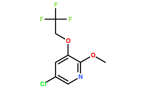 5-Chloro-2-methoxy-3-(2,2,2-trifluoroethoxy)pyridine