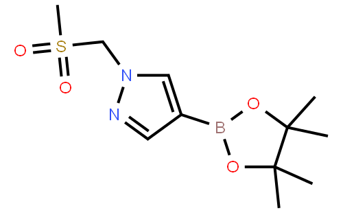 1H-PYRAZOLE, 1-[(METHYLSULFONYL)METHYL]-4-(4,4,5,5-TETRAMETHYL-1,3,2-DIOXABOROLAN-2-YL)