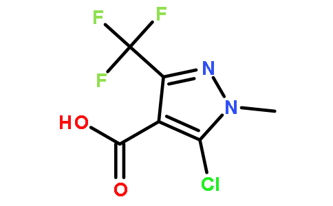 5-Chloro-1-methyl-3-(trifluoromethyl)-1H-pyrazole-4-carboxylic acid
