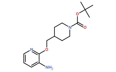 1-Boc-4-(((3-Aminopyridin-2-yl)oxy)methyl)piperidine
