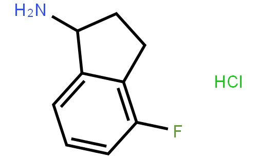 (S)-4-Fluoro-2,3-dihydro-1H-inden-1-amine hydrochloride