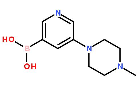 5-(4-methylpiperazin-1-yl)pyridin-3-ylboronic acid