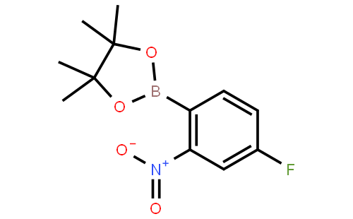 2-(4-氟-2-硝基苯基)-4,4,5,5-四甲基-1,3,2-二噁硼烷