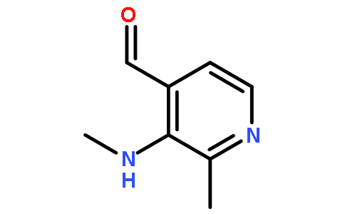 2-methyl-3-(methylamino)isonicotinaldehyde