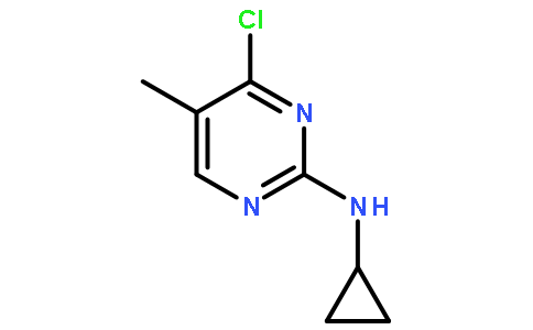 4-chloro-N-cyclopropyl-5-methylpyrimidin-2-amine