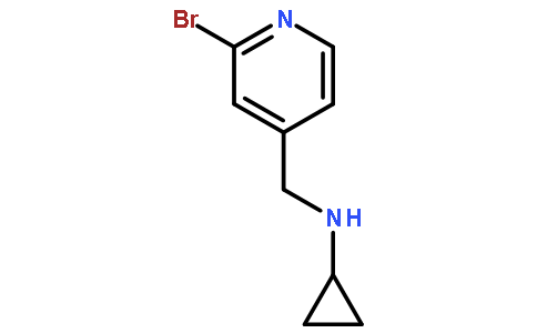 N-((2-bromopyridin-4-yl)methyl)cyclopropanamine