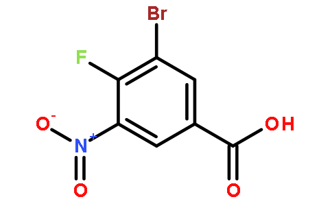 3-Bromo-4-fluoro-5-nitrobenzoic acid