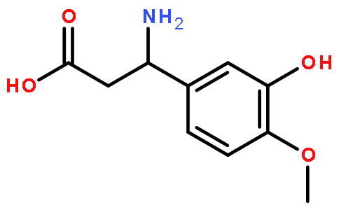 3-Amino-3-(3-hydroxy-4-methoxyphenyl)propanoic acid