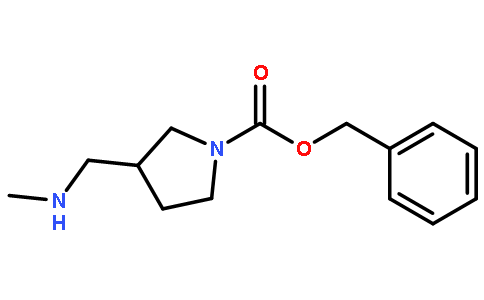 Benzyl 3-((methylamino)methyl)pyrrolidine-1-carboxylate