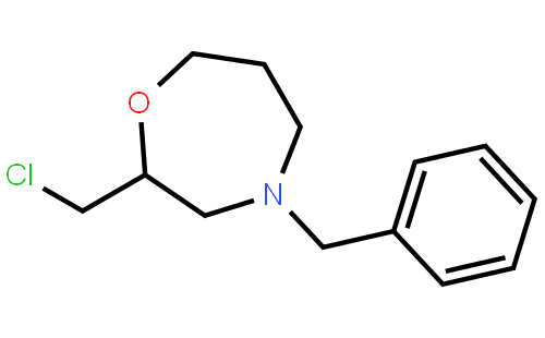 4-benzyl-2-(chloromethyl)-1,4-oxazepane