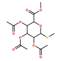 Methyl 2,3,4-tri-O-acetyl-β-D-thiogalactopyranosiduronic acid methyl ester