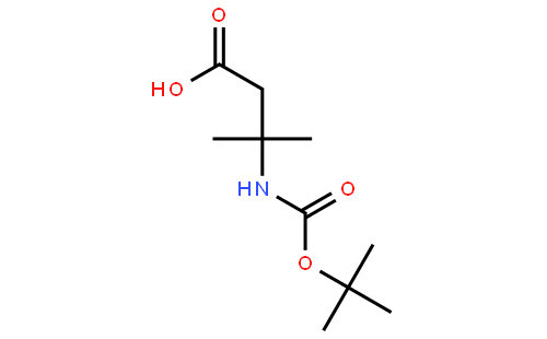 3-(tert-Butoxycarbonylamino)-3-methylbutanoic acid