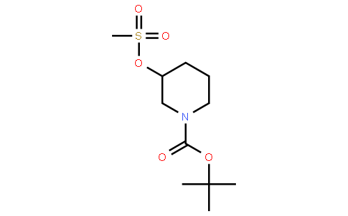 tert-Butyl 3-((methylsulfonyl)oxy)piperidine-1-carboxylate