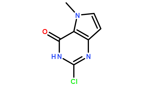2-Chloro-5-methyl-3H-pyrrolo[3,2-d]pyrimidin-4(5H)-one