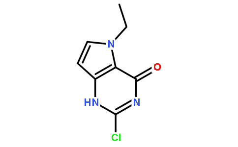 2-Chloro-5-ethyl-3H-pyrrolo[3,2-d]pyrimidin-4(5H)-one